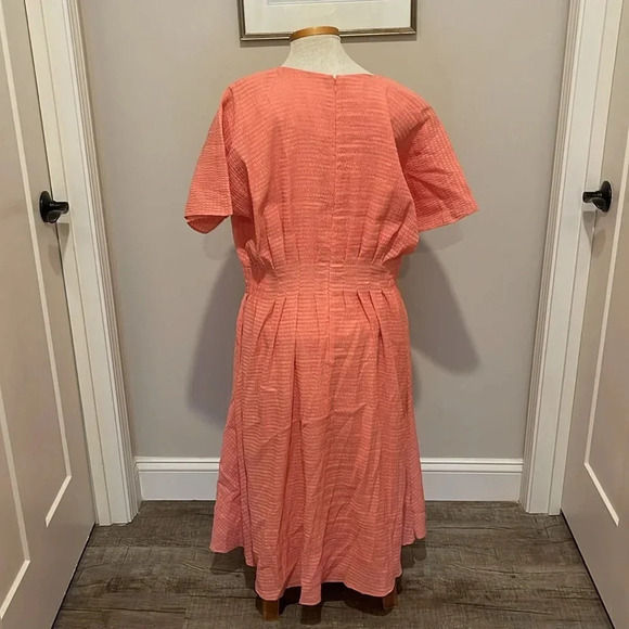 NWT!! Club Monaco - Swing Dress - Coral - Size 12 - Picture 6 of 10